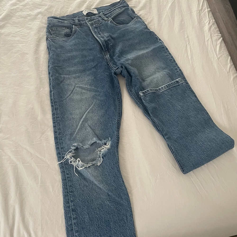 High Waisted Stretch Bootcut Jeans